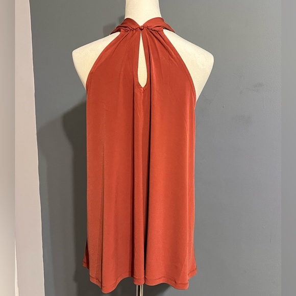 Lane Bryant Brandy color Swing O-Ring Halter Top size 26/28 NWTs - Picture 6 of 8